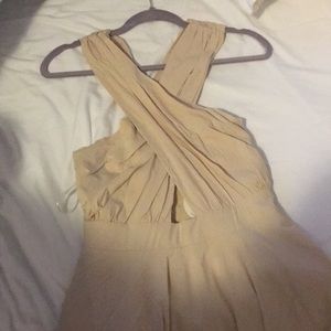 Beige dress